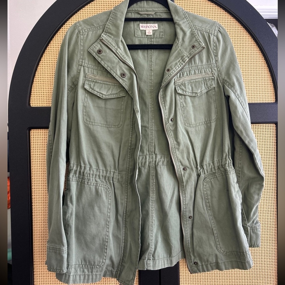 Merona Sage Green Utility Jacket